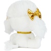 image:imagePLushes Designer Fashion Pets Catalina Monroe Premium Poodle Puppy Stuffed Animal White and Gold 6