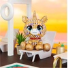 image:imagePLushes Designer Fashion Pets Natalie Von Corn Premium Unicorn Stuffed Animal Gold and Blue 6