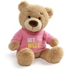 image:imageGUND Get Well TShirt Message Teddy Bear Stuffed Animal Plush Pink 125Pink
