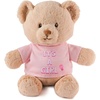 image:imageGUND Its a Girl Sustainable Message Bear with Pink TShirt Teddy Bear Made from 100 Recycled Materials for Ages 1 and Up Tan 12
