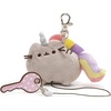 image:imageGUND Pusheen the Cat Pusheenicorn Retractable Key Holder Unicorn Plush Keychain For Ages 8 and Up 3