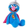 image:imageGUND Sesame Street Official Toothpick Super Grover Plush Plush Muppet Sensory Toy Sesame Street Stuffed Animals Kids Gifts Blue 15