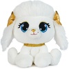 image:imagePLushes Designer Fashion Pets Catalina Monroe Premium Poodle Puppy Stuffed Animal White and Gold 6