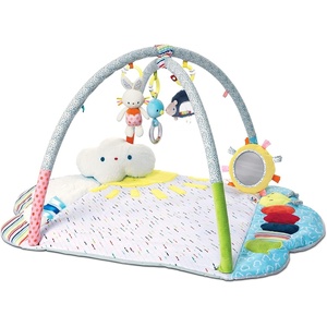 image:imageGUND Baby GUND Tinkle Crinkle amp Friends Arch Activity Gym Playmat Sensory Stimulating Plush 8Piece Set White
