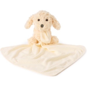 image:imageGUND Baby Muttsy Plush Lovey Stuffed Puppy with Baby Blanket Stuffed Animal Sensory Toy Cream 14
