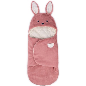 image:imageGUND Baby Oh So Snuggly Bunny Blanket Wrap Plush Hooded Baby Blanket Wrap for Newborns PinkCream 26Blanket Wrap 26 Bunny