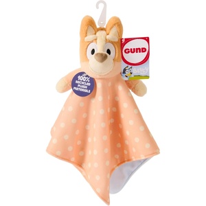 image:imageGUND Bingo Sustainably Soft Plush Lovey Made with Recycled Materials Baby Blanket with Stuffed Animal Orange 13Bingo