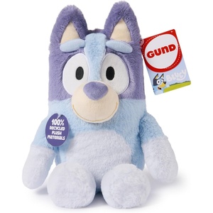 image:imageGUND Bluey Sustainably Soft Plush Made with Recycled Materials Stuffed Animals for Kids amp Toddlers Blue 13Bluey
