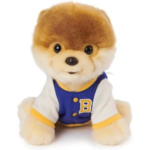 image:imageGUND Boo The Worlds Cutest Dog Varsity Jacket Plush Pomeranian Stuffed Animal for Ages 1 and Up 9