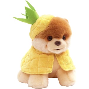 image:imageGUND Boo Worlds Cutest Dog Pineapple Outfit Plush Stuffed Dog Pomeranian 9