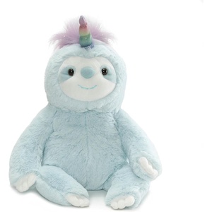 image:imageGUND Dazzle Slothicorn Plush Toy Sloth Unicorn Stuffed Animal for Ages 1 and Up BlueRainbow 9Dazzle Slothicorn