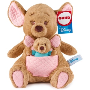 image:imageGUND Disney Official PeekaBoo Winnie the Pooh Plush Interactive Stuffed Animal Sensory Toys for Ages 0 and Up Yellow 11Kanga and Roo