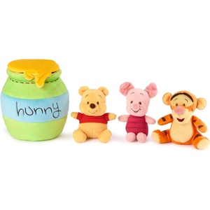 image:imageGUND Disney Official PeekaBoo Winnie the Pooh Plush Interactive Stuffed Animal Sensory Toys for Ages 0 and Up Yellow 11Winnie the Pooh Plush Playset