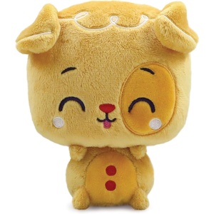 image:imageGUND Drops Ginny Ginger Expressive Holiday Stuffed Animal Soft Plush Pet Winter Gingerbread Puppy 6