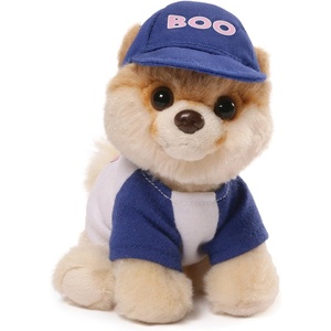 image:imageGUND Itty Bitty Boo 031 Baseball Dog Stuffed Animal Plush 5