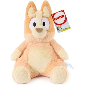 image:imageGUND Official Bingo Oh So Snuggly Plush Bluey Plushies Stuffed Animal Sensory Toy for Babies and Toddlers Orange 125Bingo