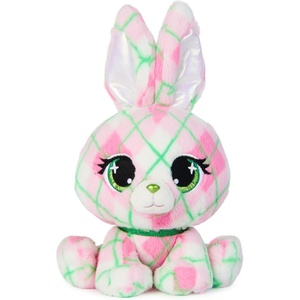 image:imageGUND PLushes Pets Kennedy Karrats Designer Fashion Plush Toy Collectible Bunny Stuffed Animal Pink and Green 6