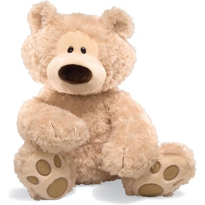 image:imageGUND Philbin Classic Teddy Bear Premium Stuffed Animal for Ages 1 and Up Beige 18Philbin Beige 18