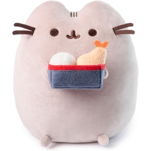 image:imageGUND Pusheen Bento Box Snackable Plush Squishy Toy Collectible Plush Toy Food Plushies Stuffed Animal for Ages 8 and Up Gray 95