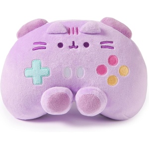 image:imageGUND Pusheen Gamer Plush Squishy Toy Collectible Plush Toy Gaming Decor Stuffed Animal for Ages 8 and Up Gray 95Pusheen Gamer Controller