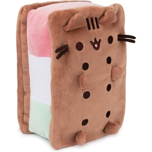 image:imageGUND Pusheen Neapolitan Ice Cream Sandwich Pusheen Plush Stuffed Animal for Ages 8 and Up Brown 95Ice Cream Sandwich 95