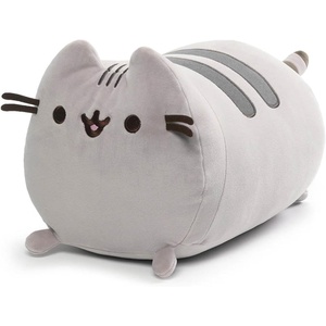 image:imageGUND Pusheen the Cat Squisheen Log Plush Squishy Stuffed Animal for Ages 8 and Up Gray 11