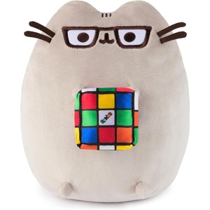 image:imageGUND Pusheen with Kai Bear Plush Stuffed Animal Cat with Teddy Bear for Ages 8 and Up 95 GrayGray
