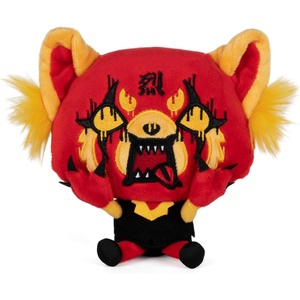 image:imageGUND Sanrio Aggretsuko Red Rage Plush Stuffed Animal Red Panda Netflix Original 7