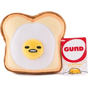 image:imageGUND Sanrio Gudetama The Lazy Egg Stuffed Animal Gudetama Egg Toast Plush Toy for Ages 1 and Up 5
