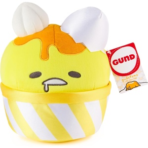 image:imageGUND Sanrio Gudetama The Lazy Egg Stuffed Animal Gudetama Ice Cream Cup Plush Toy for Ages 1 and Up 9