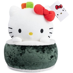 image:imageGUND Sanrio Hello Kitty Sashimi Plush Premium Stuffed Animal for Ages 1 and Up RedWhite 6Gund Glc Sanrio Hk 10in Sushi Roll 10