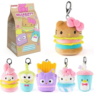 image:imageGUND Sanrio Hello Kitty and Friends Fast Food Surprise Plush Toy Mystery Unboxing Stuffed Animal for Ages 1 and Up Multicolor 4 1 of 6 Styles