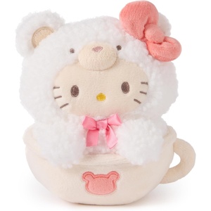 image:imageGUND Sanrio Official Hello Kitty Caf Latte Teddy Bear Plush Collectible Plush Toy Stuffed Animal for Ages 1 and Up White 6