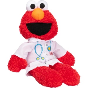 image:imageGUND Sesame Street Official Construction Worker Cookie Monster Muppet Plush Premium Plush Toy for Ages 1 amp Up BlueOrange 13Doctor Elmo