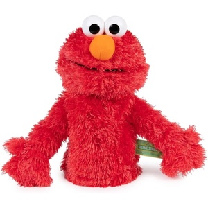 image:imageGUND Sesame Street Official Elmo Muppet Plush Hand Puppet Premium Plush Toy for Ages 1 amp Up Red 11Elmo Hand Puppet