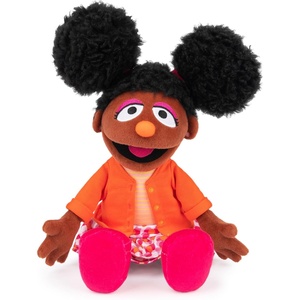 image:imageGUND Sesame Street Official Gabrielle Plush Premium Plush Doll for Ages 1 amp Up 13Colorful PinkOrange Gabrielle
