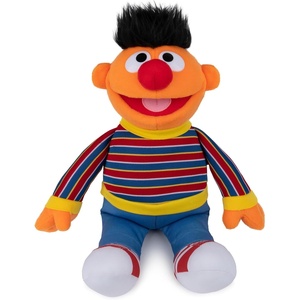 image:imageGUND Sesame Street Official Oscar the Grouch Muppet Plush Premium Plush Toy for Ages 1 amp Up GreenSilver 10Official Ernie 135