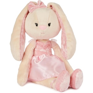 image:imageGUND TakeAlong Friends Plush Curtsy Ballerina Bunny Bunny Stuffed Animal for Ages 0 and Up Pink 15Pink Curtsy Ballerina Bunny