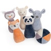 image:imageGUND Baby Baby Toothpick My First Bowling Set Plush Stuffed Animal Set of 6 6 in