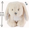image:imageGUND Baby Clover Bunny Plush Bunny Stuffed Animal for Babies and Toddlers Cream 10