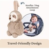 image:imageGUND Baby Lil Luvs TuckAway Lovey Liam Llama Ultra Soft Animal Plush Toy with Builtin Baby Blanket for Babies and NewbornsSloth