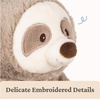 image:imageGUND Baby Lil Luvs TuckAway Lovey Liam Llama Ultra Soft Animal Plush Toy with Builtin Baby Blanket for Babies and NewbornsSloth
