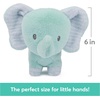 image:imageGUND Baby Safari Friends Giraffe Keywind Musical Plush Plays Brahms Lullaby Stuffed Animal Sensory Toy for Ages 10 Months and Up Yellow 9Elephant 7