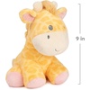 image:imageGUND Baby Safari Friends Giraffe Keywind Musical Plush Plays Brahms Lullaby Stuffed Animal Sensory Toy for Ages 10 Months and Up Yellow 9Giraffe 9