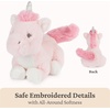 image:imageGUND Baby Zephie Dragon Plush Stuffed Animal for Babies and Toddlers Blue 10Alora Unicorn