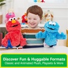 image:imageGUND Sesame Street Official Oh So Snuggly Cookie Monster Plush Plush Muppet Sensory Toy Stuffed Animals for Babies and Infants Red 125