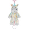 image:imageGUND Baby Safari Friends Zebra PullDown Musical Plush Travel Friendly Sensory Toy with Stroller Loop for Ages 0 and Up Rainbow 12