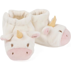 image:imageBaby GUND Luna Unicorn Rattle Booties Plush Baby Infant Shoes White and Pink One Size Fits AllUnicorn