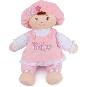 image:imageGUND Baby My First Dolly Plush Doll for Babies and Toddlers PinkWhite 13Light Brown 13