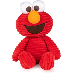 image:imageGUND Sesame Street Official Cuddly Corduroy Elmo Muppet Plush Premium Plush Toy for Ages 1 amp Up Red 105